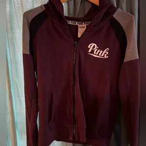 🦢Victoria Secret Love Zip Up Hoodie